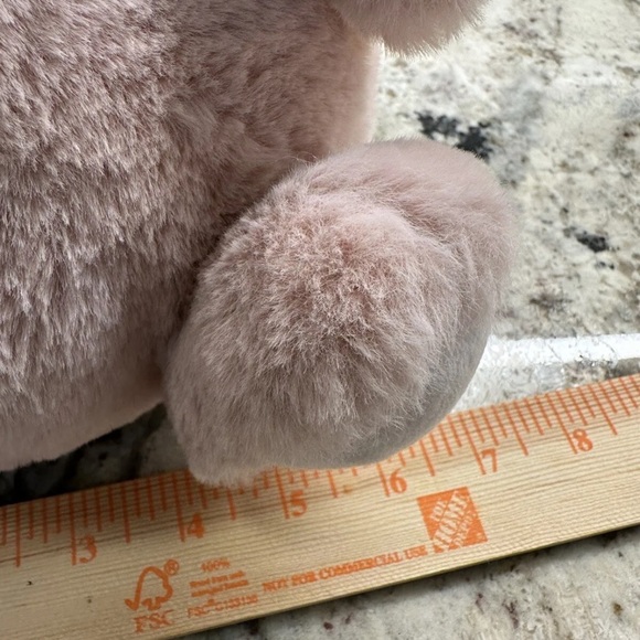 Manhattan Toy Company Pink Bunny Soft Rabbit Plush Stuffed Animal Easter Lovey - Picture 10 of 11